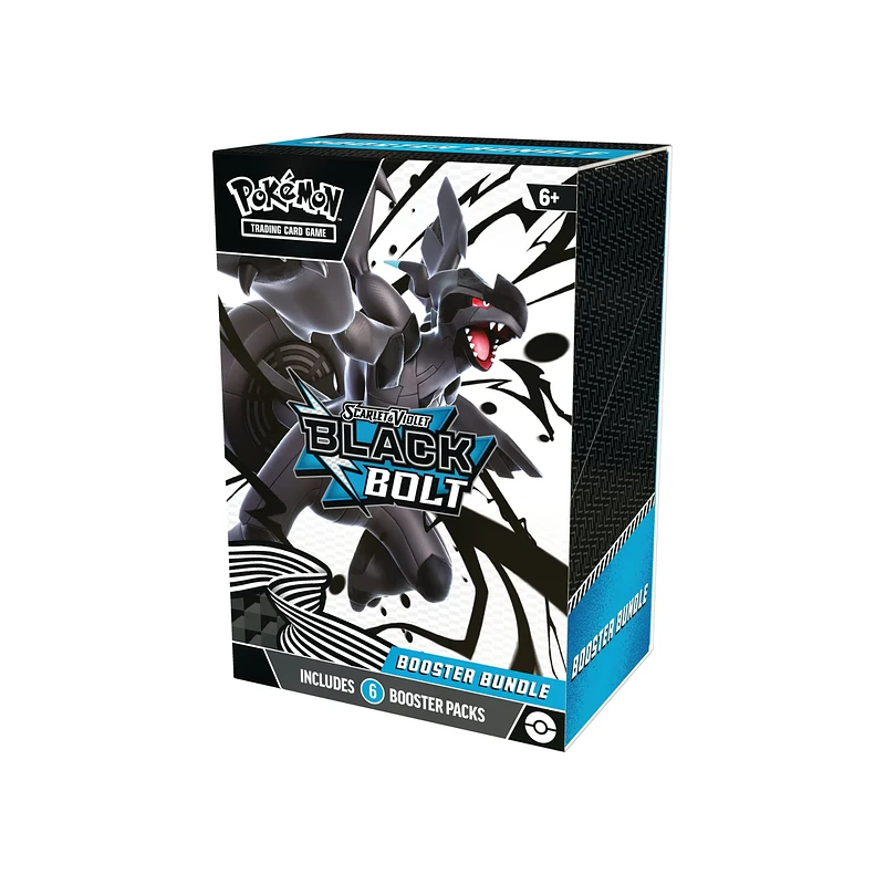 Pokemon TCG Scarlet & Violet - Black Bolt - Booster Bundle Español