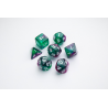 GG GALAXY SERIES - AURORA - RPG DICE SET (7PCS)