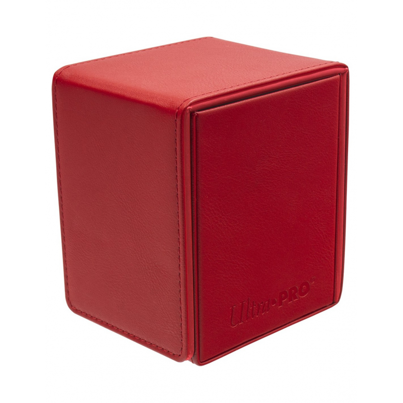 Ultra Pro Vivid Alcove Flip Deck Box rojo