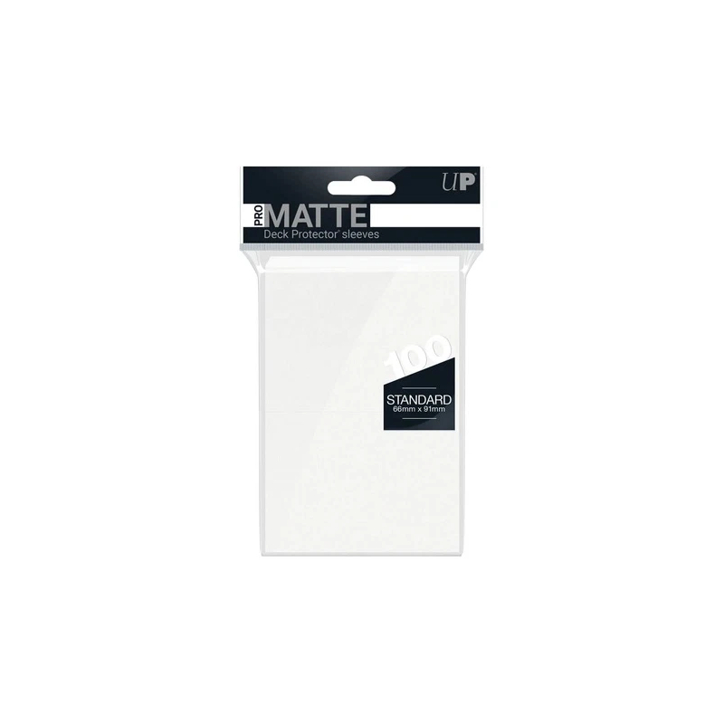 Ultra Pro  estándar - Blanco matte (100ct)