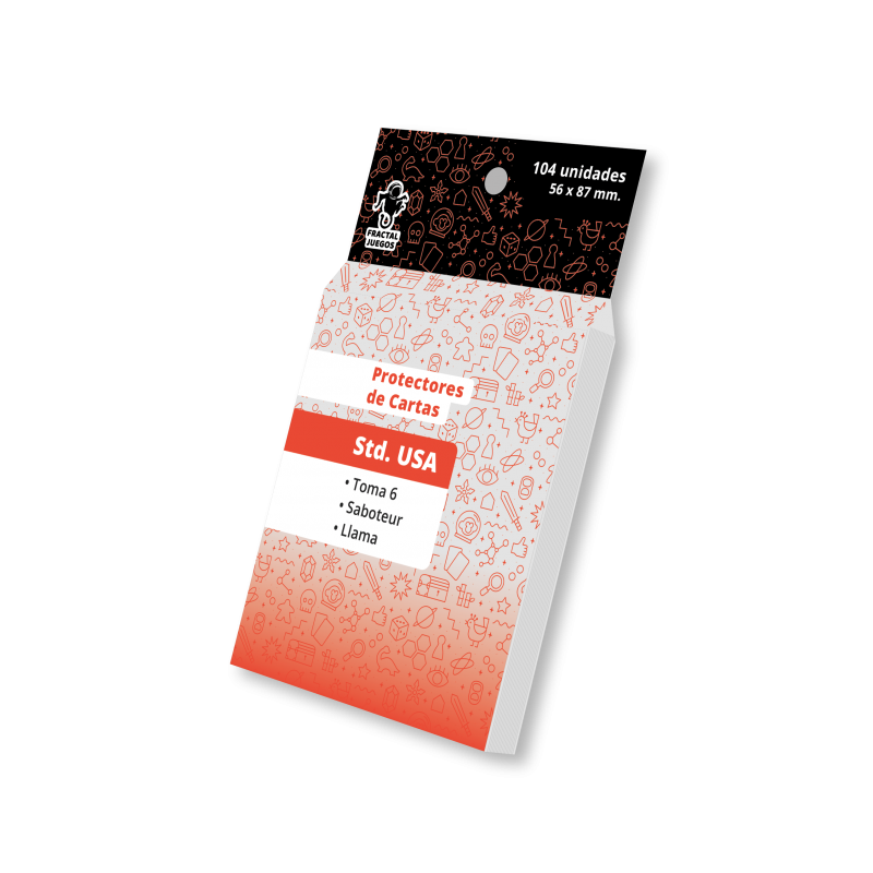 Protectores De Cartas Std Usa fractal