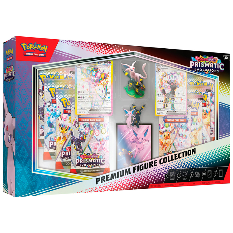 Pokemon TCG Scarlet & Violet - Prismatic Evolutions - Premium Figure Collection Español