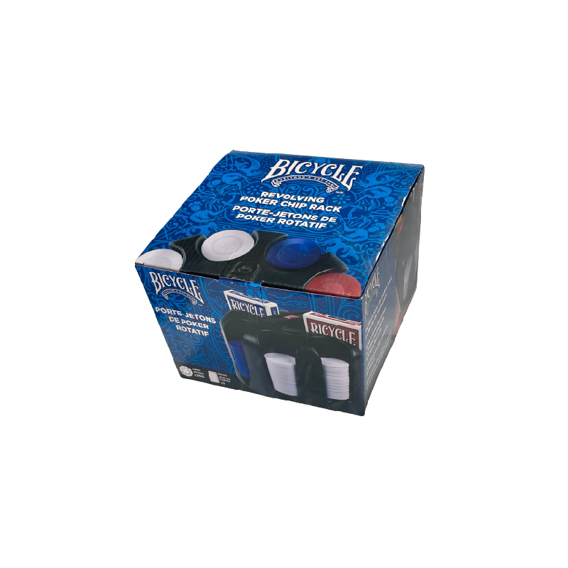 Bicycle Revolving Poker Chip Rack