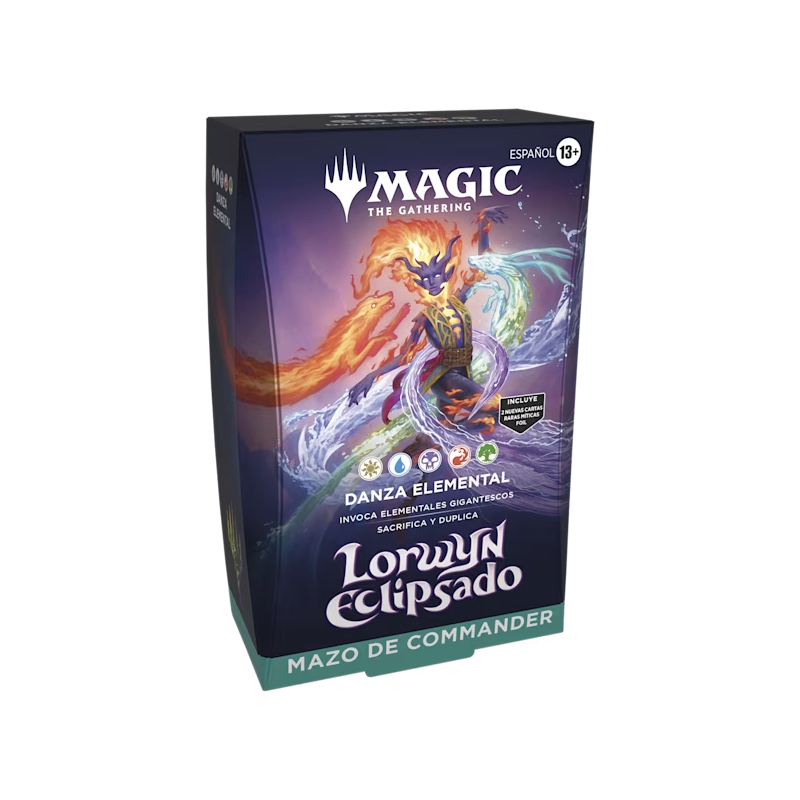 MTG [ES] Lorwyn Eclipsed - Mazo  Commander Danza Elemental