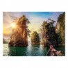Puzzle Three rocks in Cheow 1000 piezas
