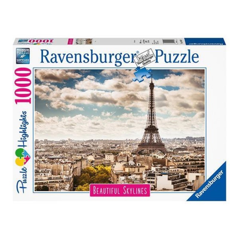 Puzzle Ravensburger - Paris 1000 piezas