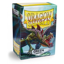 Dragon Shield Sleeves - 100 Standard - matte Green