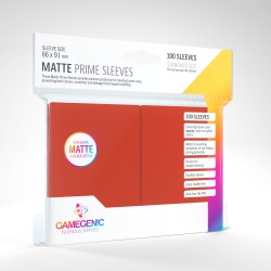 GG: MATTE PRIME Sleeves - Red