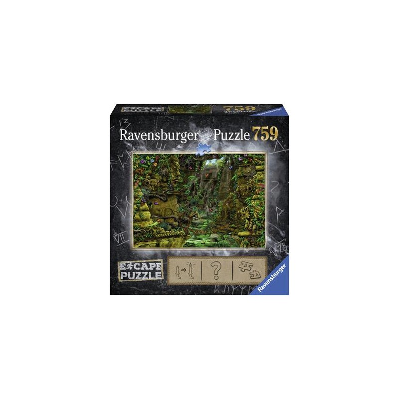 Escape Puzzle Ravensburger The Temple Ground 759 Piezas
