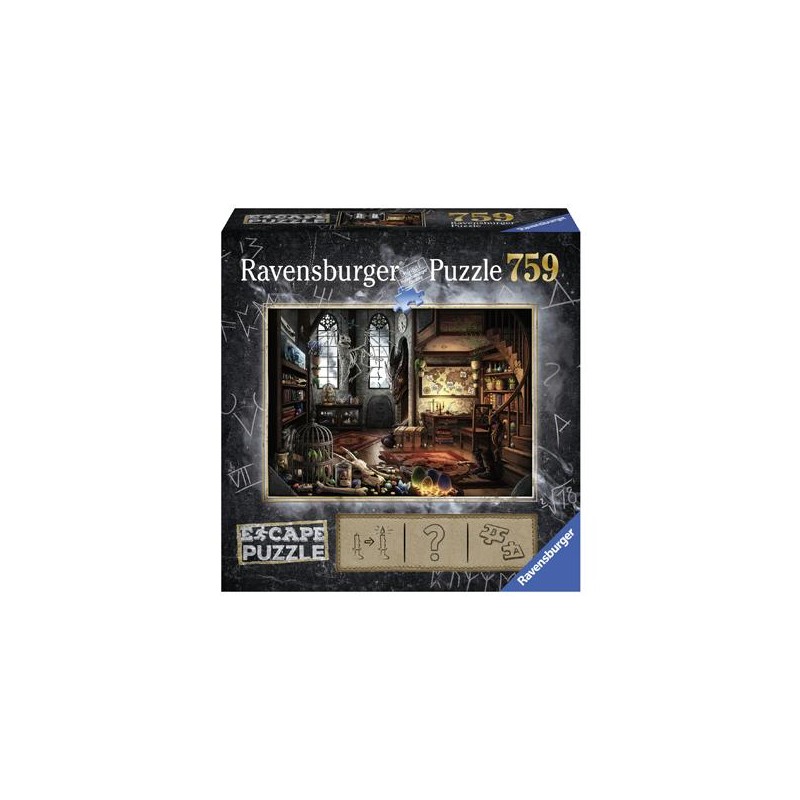 Escape Puzzle Ravensburger Dragon Laboratory 759 Piezas
