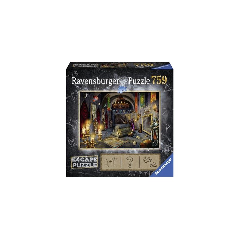 Escape Puzzle Ravensburger Vampire Castle 759 Piezas