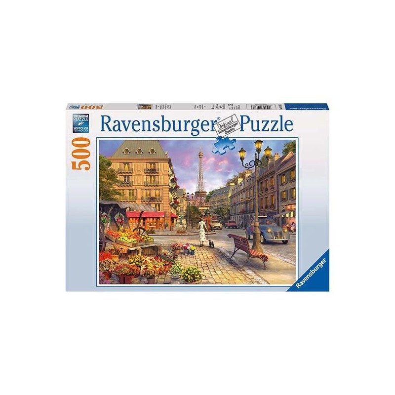 Puzzle Paseo al atardecer - 500 piezas