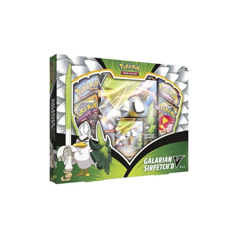 Pokemon Galarian Sirfetchd V Box Pokemon Galarian Sirfetchd V Box