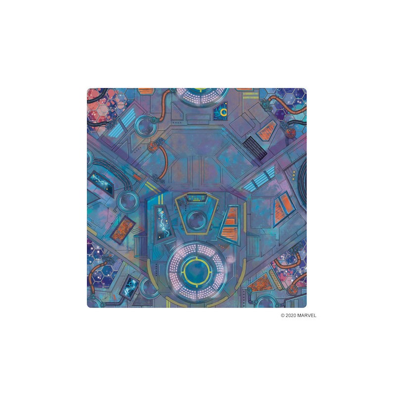 Marvel Crisis Protocol Spaceport Showdown Game Mat