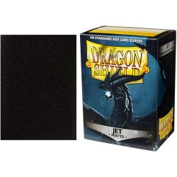 Dragon Shield Sleeves - 100 Standard - Jet Matte