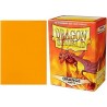 Dragon Shield Sleeves - 100 Standard - Orange Matte