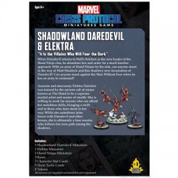 Marvel Crisis Protocol - Shadowland Daredevil & Elektra